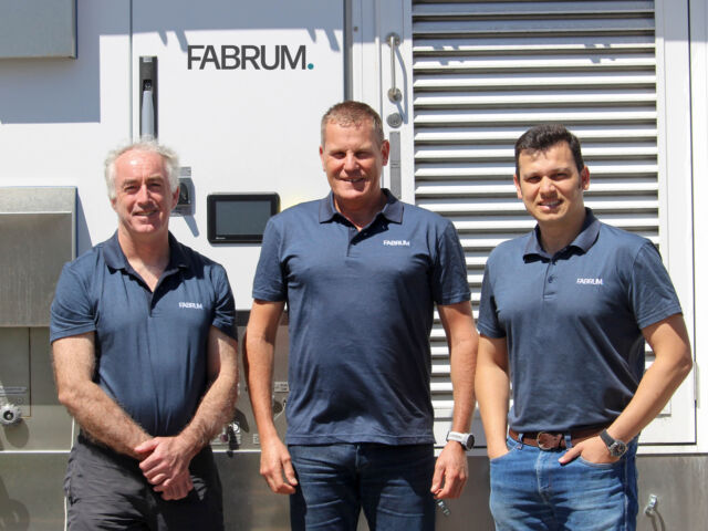 Fabrum-founders-Hugh-Reynolds-(Technical Director)-and-Christopher-Boyle-(Chairman)-with-Dr-Ojas-Mahapatra-(CEO)