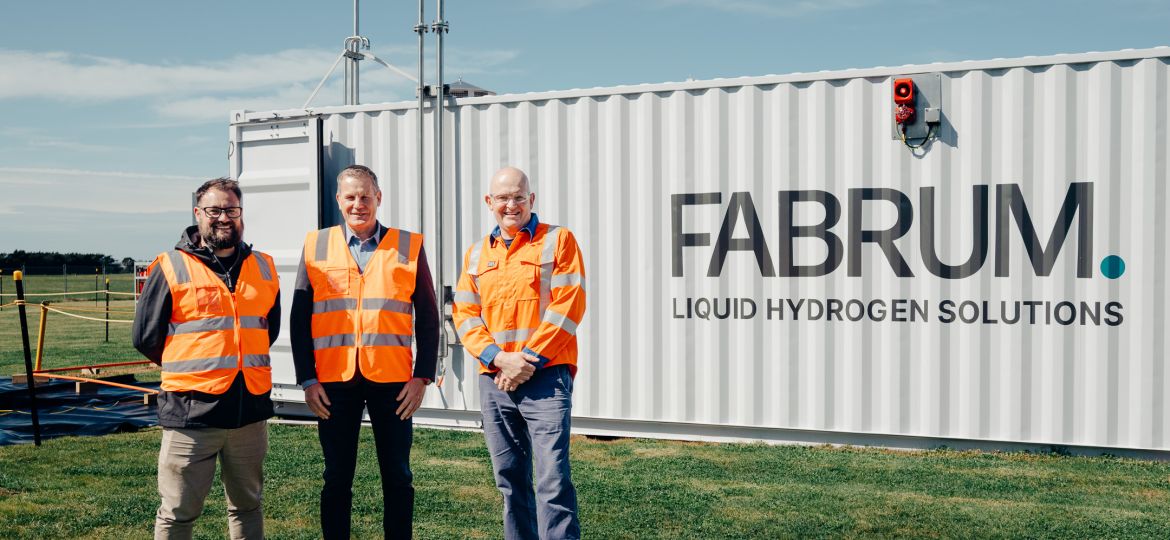 Stuart Johnstone (Stralis Aircraft), Christopher Boyle (Fabrum), Simon Coburn (AMSL Aero)